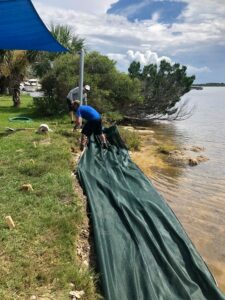 Shoreline Erosion Control With SOX | Superior Groundcover